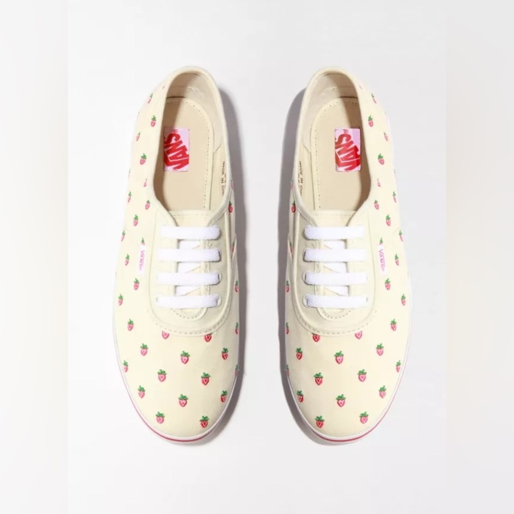 Vans Strawberry Plimsoll Sneakers RARE